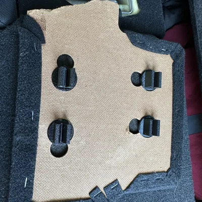 Bộ kẹp giữ lưng ghế sau cho Nissan Rogue (DIY 3D Print)