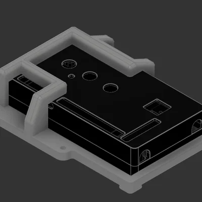 Giá đỡ chuyển đổi Ubox 85v cho CNC Pubbox - Phụ kiện Onewheel 3D