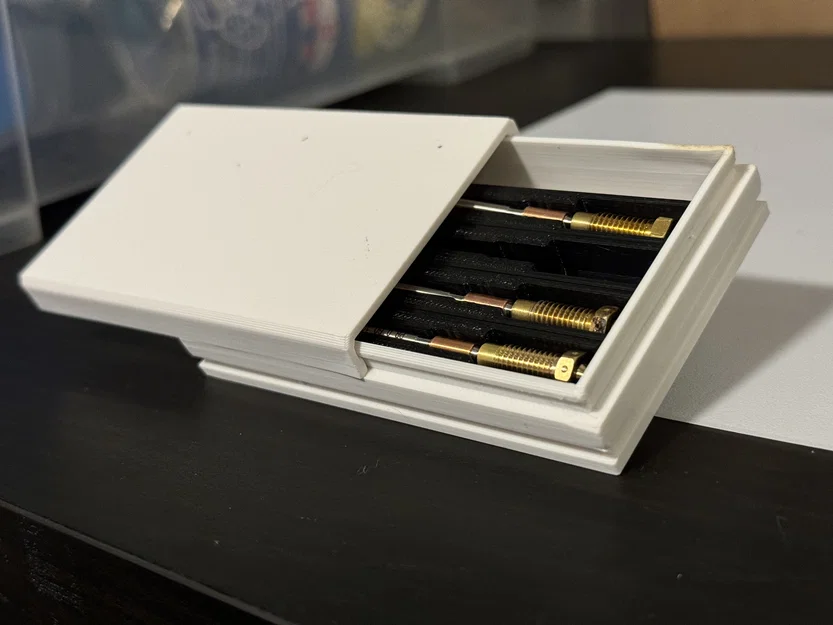 “Yet another Nextruder Nozzle Box” – Hộp đựng nozzle Nextruder (bản đơn giản) - Image 2