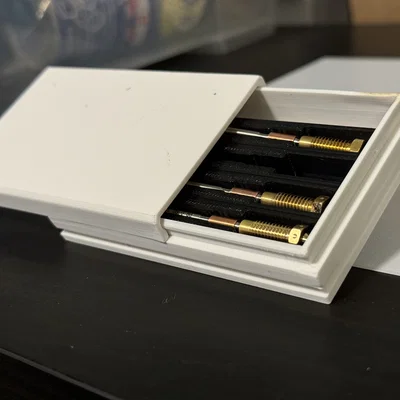 “Yet another Nextruder Nozzle Box” – Hộp đựng nozzle Nextruder (bản đơn giản)