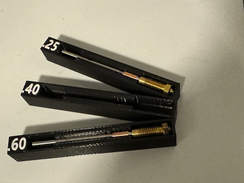 “Yet another Nextruder Nozzle Box” – Hộp đựng nozzle Nextruder (bản đơn giản) - Image 3