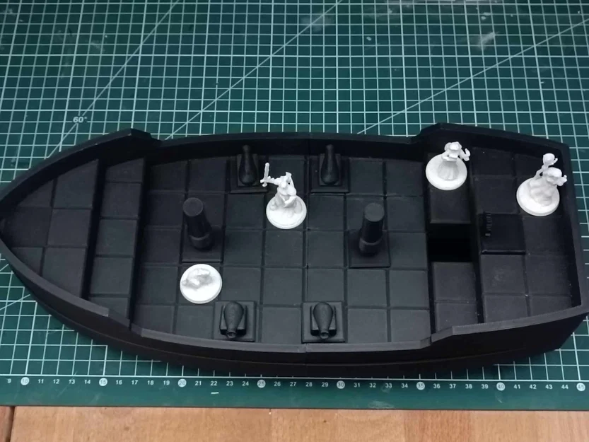 Bộ Phụ Kiện Tàu Cho Game Bàn Cờ TTRPG - In 3D Chi Tiết - Image 1
