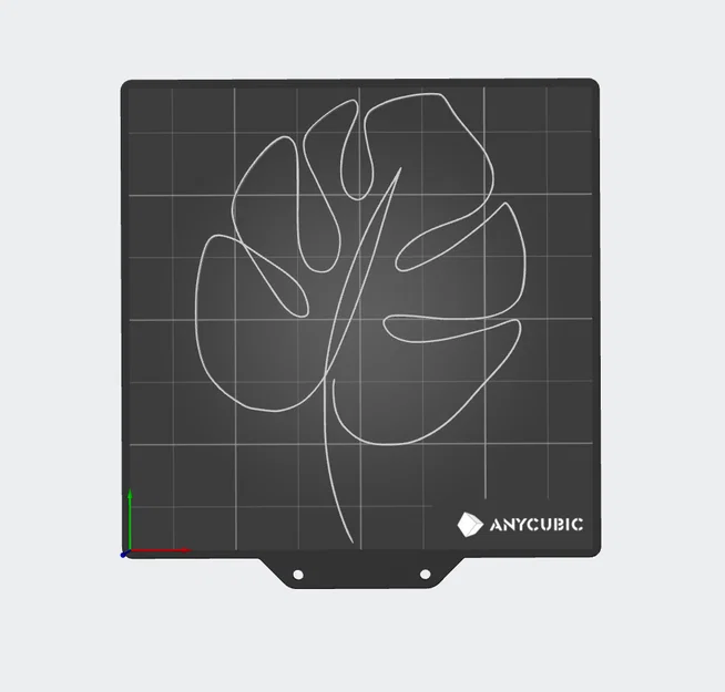 Trang trí tường hình lá trầu bà Monstera - File in 3D nghệ thuật - Image 1