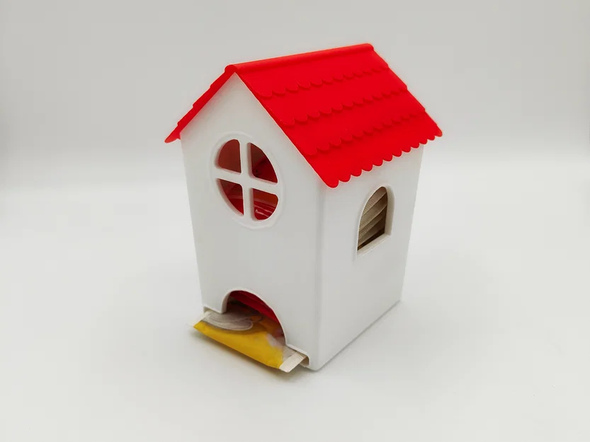 The House of Tea – Hộp/Dispenser Đựng Túi Trà Hình Ngôi Nhà - Image 1