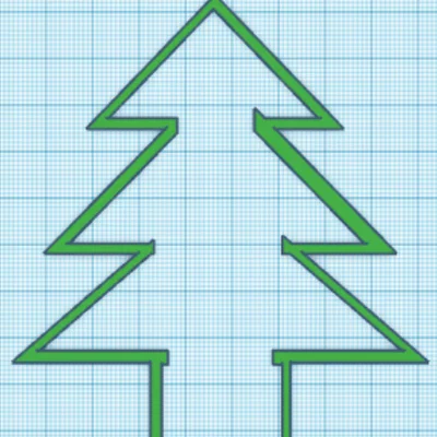 Khuôn cắt bánh quy hình cây thông Noel cho mùa Giáng sinh