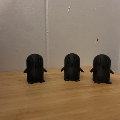 Mô hình chú chim cánh cụt (Penguin) đáng yêu cho máy in 3D