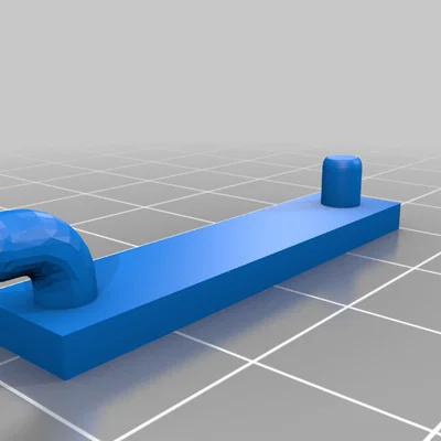Adapter Pegboard 15mm tâm‑tâm, lỗ 3.5mm