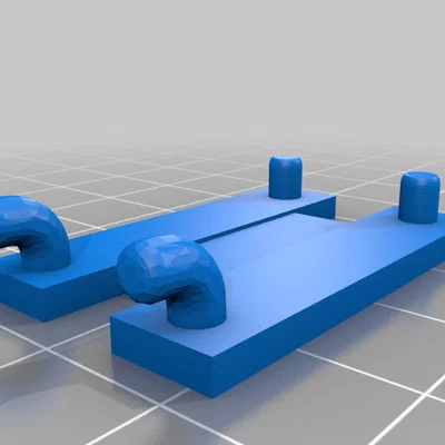 Adapter Pegboard 15mm tâm‑tâm, lỗ 3.5mm