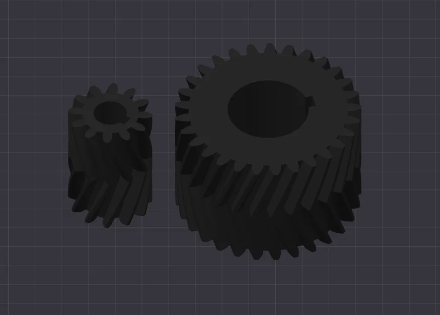 Bánh răng chính Herringbone cho mini lathe (Mini Lathe Herringbone Main Gears) - Image 2