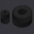 Bánh răng chính Herringbone cho mini lathe (Mini Lathe Herringbone Main Gears) - Thumbnail 2