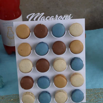 Khay trưng bày bánh Macaron in 3D sang trọng cho bàn tiệc