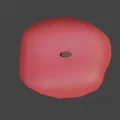 Mô hình quả táo 3D Realistic Apple trang trí decor cực đẹp - Thumbnail 2