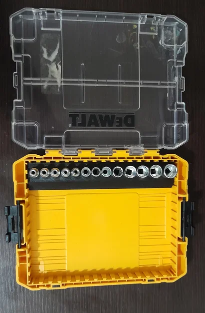 Khay 3D Đựng Đầu Khẩu Cho Hộp Công Cụ Dewalt ToughSystem - Image 2