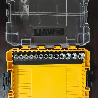 Khay 3D Đựng Đầu Khẩu Cho Hộp Công Cụ Dewalt ToughSystem