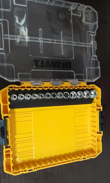 Khay 3D Đựng Đầu Khẩu Cho Hộp Công Cụ Dewalt ToughSystem - Image 3