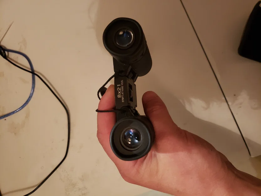 Nắp bảo vệ ống kính cho ống nhòm Bushnell 8x21 in 3D - Image 2