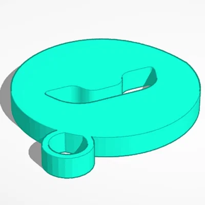 Móc khóa hình điện thoại Call Me Keychain in 3D cực dễ