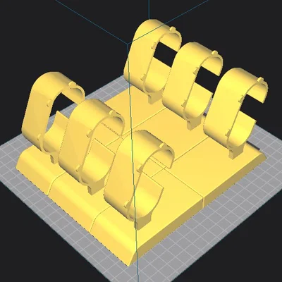 Hex-aholder: Giá đỡ đồng hồ 3D lắp ghép tiện lợi và linh hoạt