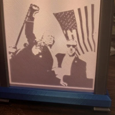 Trump Strong Lithophane Lens