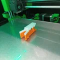 Giá treo bàn chải đánh răng 3D gắn cạnh kệ 20mm tiện lợi - Thumbnail 2