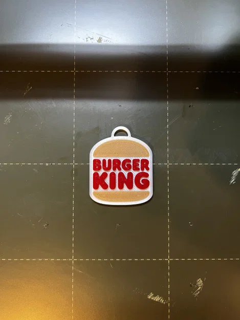 Móc khóa Burger King: Thiết kế ấn tượng cho tín đồ 3D Printing - Image 1