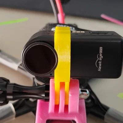 Ngàm gắn máy quay Hawkeye Thumb 2 chuẩn GoPro cho FPV Drone
