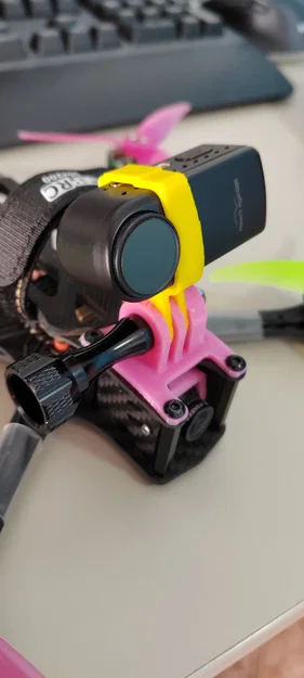 Ngàm gắn máy quay Hawkeye Thumb 2 chuẩn GoPro cho FPV Drone - Image 2