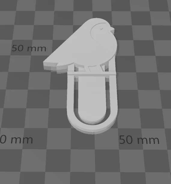 Kẹp sách hình chim (Bird Bookmark) - File in 3D xinh xắn cho hội mọt sách - Image 1