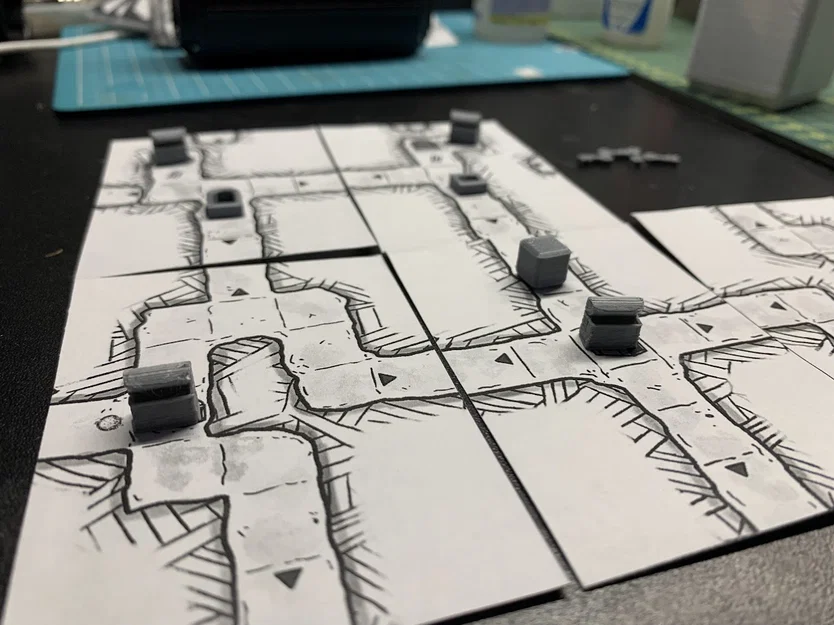 Marker “Open Door” cho Board Game – Dễ in – Nhiều kích thước - Image 2