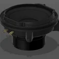 Giá đỡ adapter subwoofer 10" V2 cho Audi A3/S3 8V/8V5 (thay 8V0035412) - Thumbnail 2