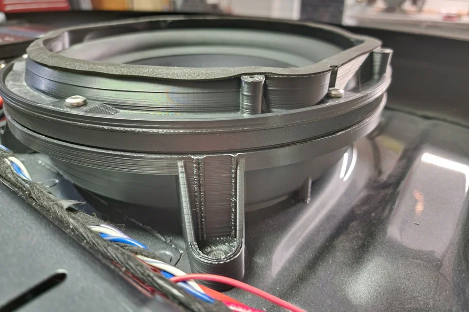 Giá đỡ adapter subwoofer 10" V2 cho Audi A3/S3 8V/8V5 (thay 8V0035412) - Image 5