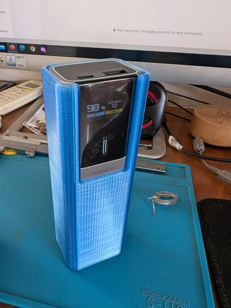 Vỏ bảo vệ Cuktech 10 Powerbank in 3D chống va đập - Image 1
