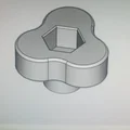 Tay vặn hình sao Sterngriff M8 (In 3D đơn giản, chắc chắn) - Thumbnail 1