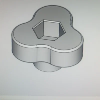 Tay vặn hình sao Sterngriff M8 (In 3D đơn giản, chắc chắn)