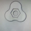 Tay vặn hình sao Sterngriff M8 (In 3D đơn giản, chắc chắn) - Thumbnail 3