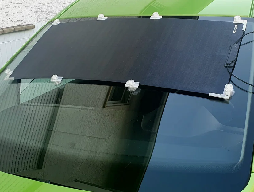 Bộ bracket suction cup cho Flex Solar Panel - Image 1