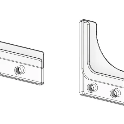 Bộ bracket suction cup cho Flex Solar Panel