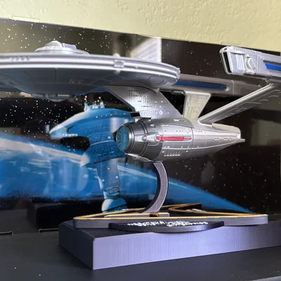 Đế trưng bày 3D Enterprise-A (2 mảnh) cho mô hình Star Trek
