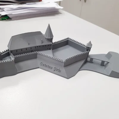 Lâu đài Siria (Siria castle) – Bản phục dựng