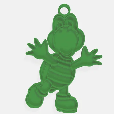Mô hình móc khóa Koopa Troopa - Thiết kế 3D cho fan Mario
