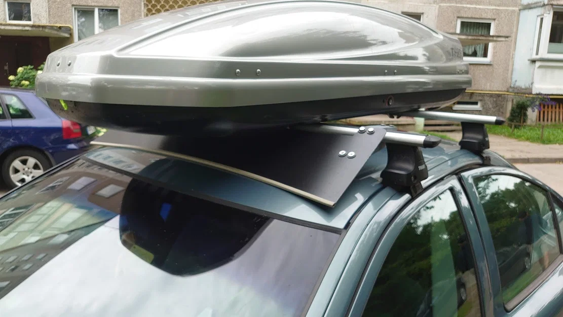 DIY Wind Fairing (AirScreen) cho baga nóc xe #Volvo - Image 4