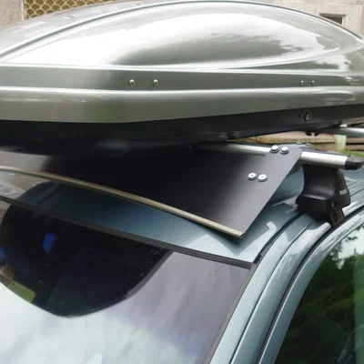 DIY Wind Fairing (AirScreen) cho baga nóc xe #Volvo