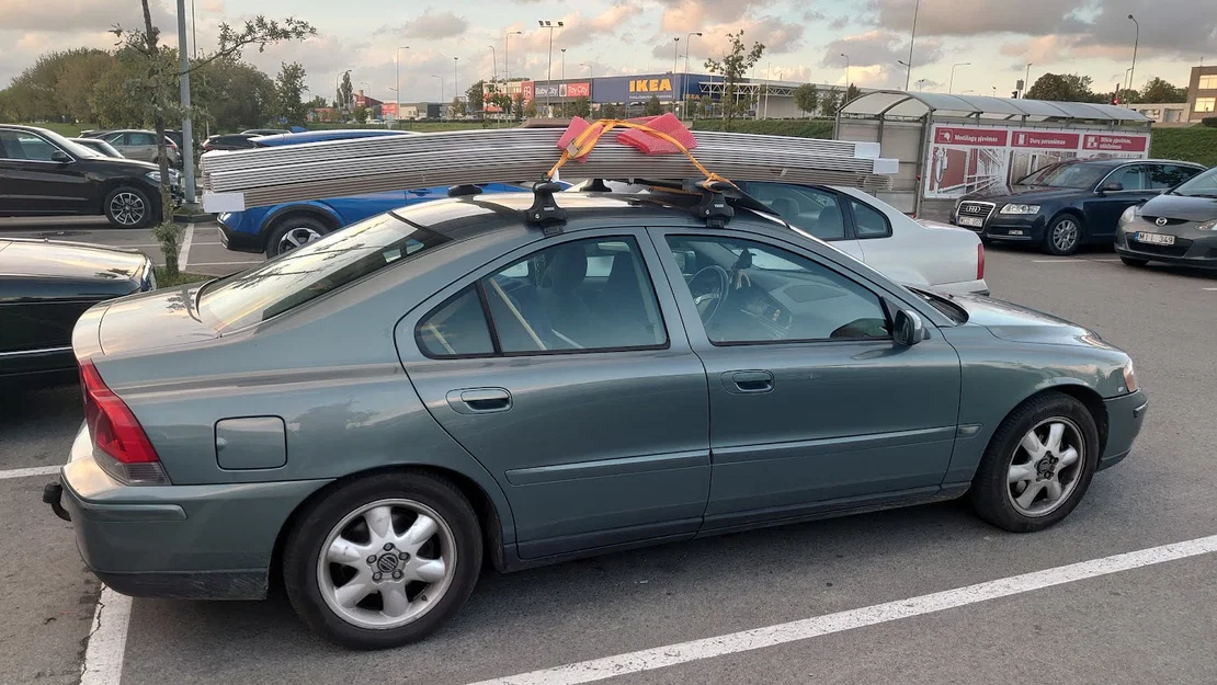 DIY Wind Fairing (AirScreen) cho baga nóc xe #Volvo - Image 5