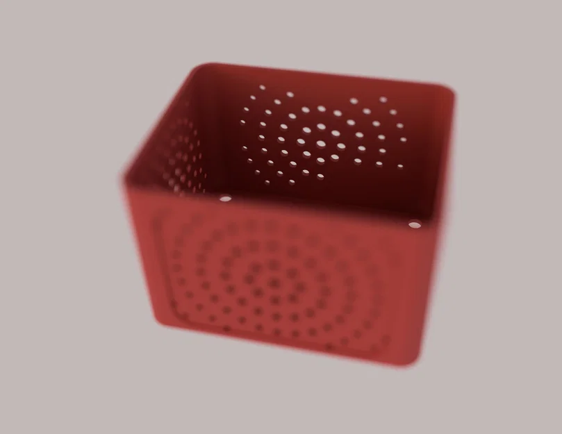 Hộp Lưu Trữ Đục Lỗ Đa Năng (Multipurpose Perforated Storage Box) - Image 4