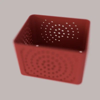 Hộp Lưu Trữ Đục Lỗ Đa Năng (Multipurpose Perforated Storage Box)