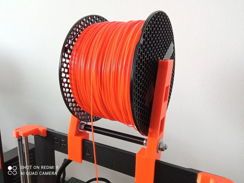 Giá đỡ cuộn 2kg kèm dẫn filament (Držák 2kg cívky s vodítkem filamentu) - Image 3