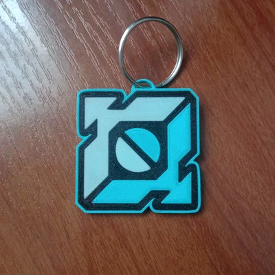 Móc khóa Geometry Dash in 3D cực chất cho game thủ