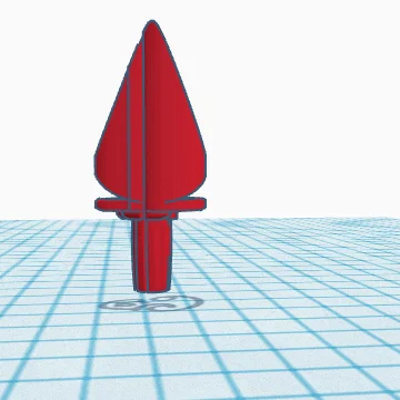 Mô hình trang trí tâm linh OM VEL TAMIL (In 3D)