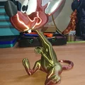 Mô hình Pinky 4 màu (180mm) - Tùy chỉnh tên cho máy in MMU - Thumbnail 1