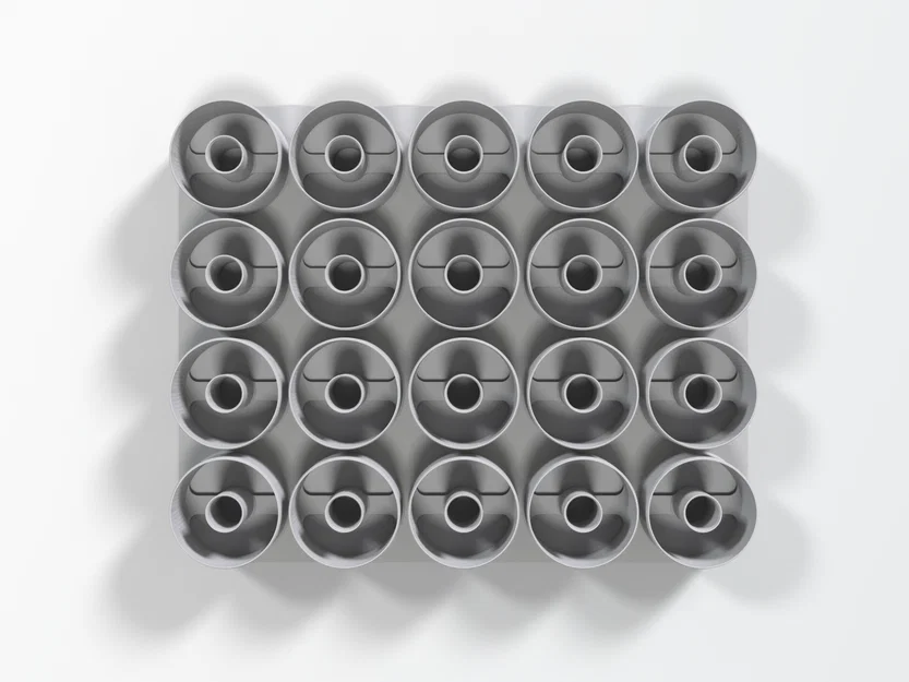Khuôn Cắt Bánh Donut Mini 20 Lỗ Tiện Dụng Cho Mọi Căn Bếp - Image 2